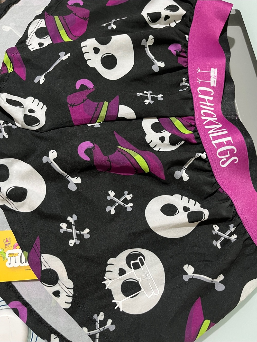 ChicknLegs Skulls 1.5 Splits Shorts